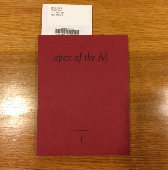 apex of the M, issue 1.